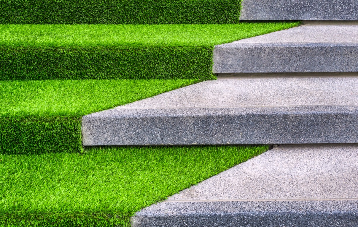 Paver & Turf Installation installation by artificial grass contractor in New Haven, CT